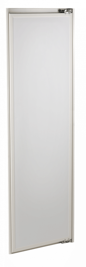 Integrert dør med karm for møbelplate for selvbygg kjølerom